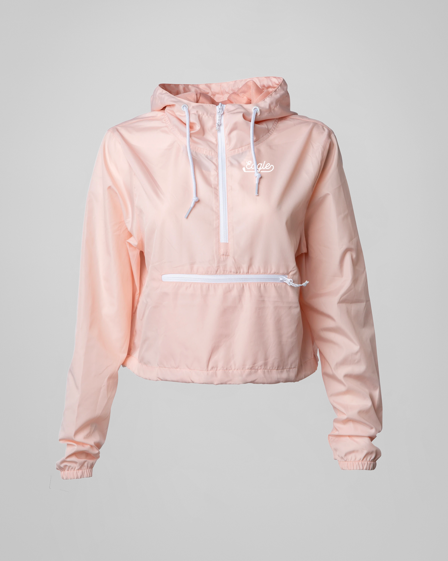 Half Zip Cropped Windbreaker
