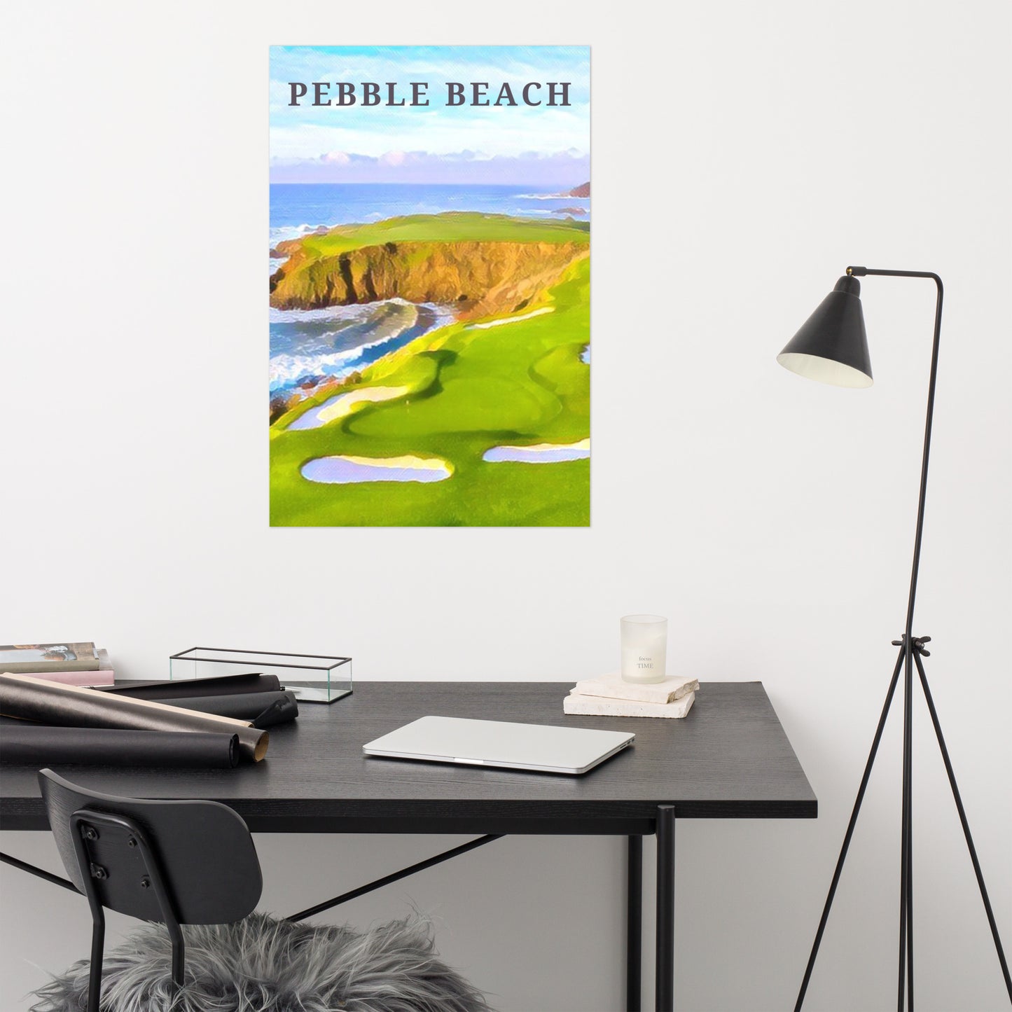 Pebble Beach Poster