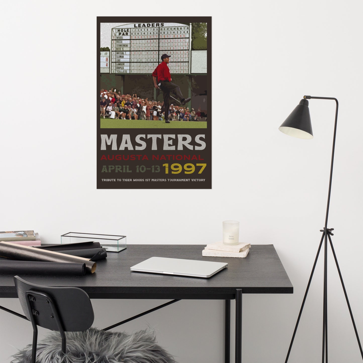 1st at Augusta Poster